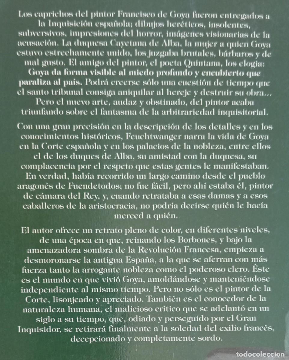Libros de segunda mano: GOYA - LION FEUCHTWANGER - Foto 2