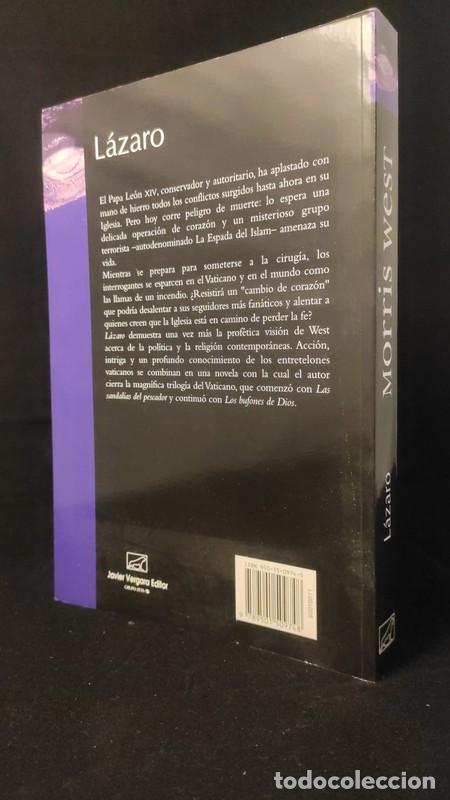 Libros de segunda mano: L&Aacute;ZARO - MORRIS WEST - Foto 2