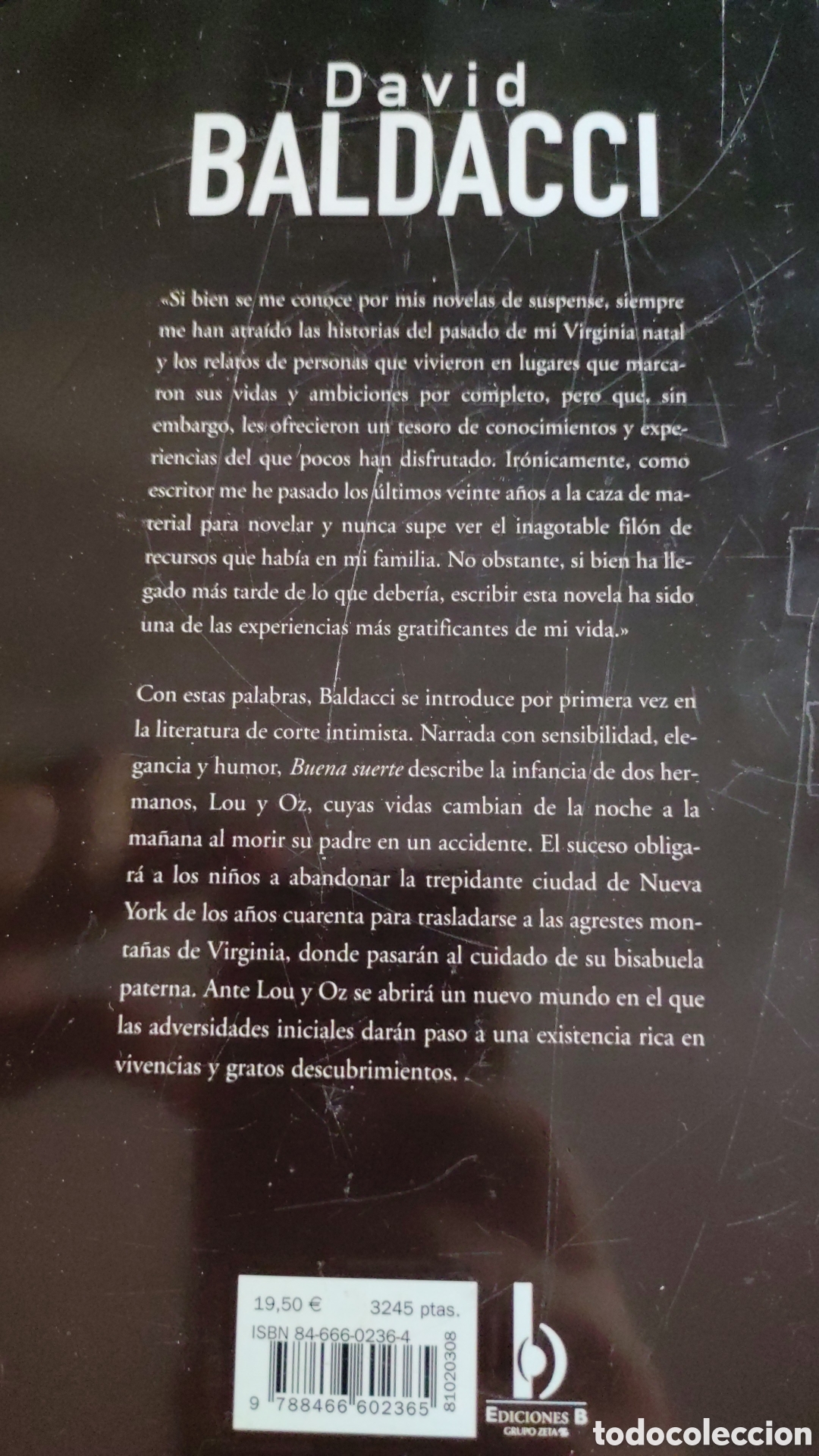 Libros de segunda mano: Buena suerte David Baldacci Ediciones B - Foto 2