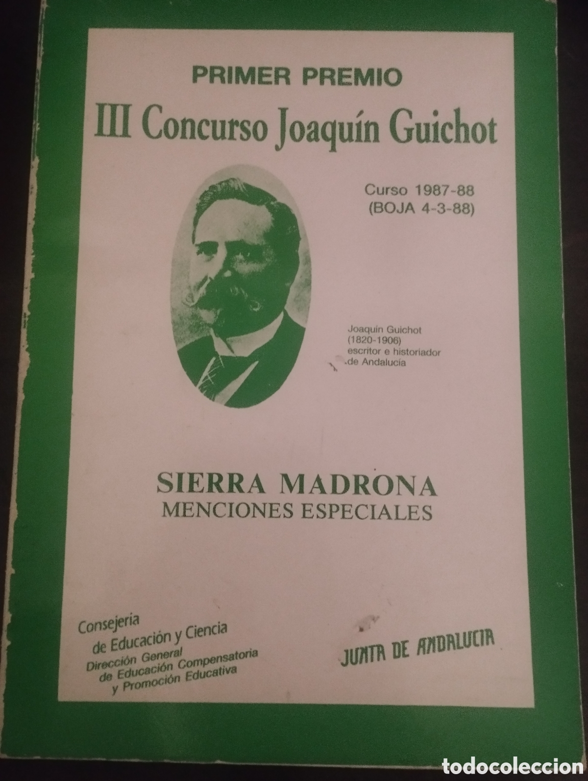 Gebrauchte B&uuml;cher: III concurso Joaqu&iacute;n Gichot. Sierra Madrona menciones especiales