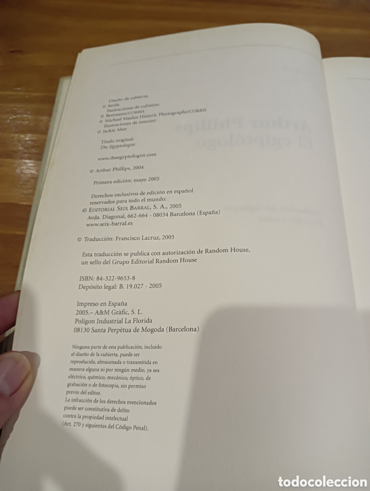 Libros de segunda mano: El Egiptologo. Arthur philips - Foto 3