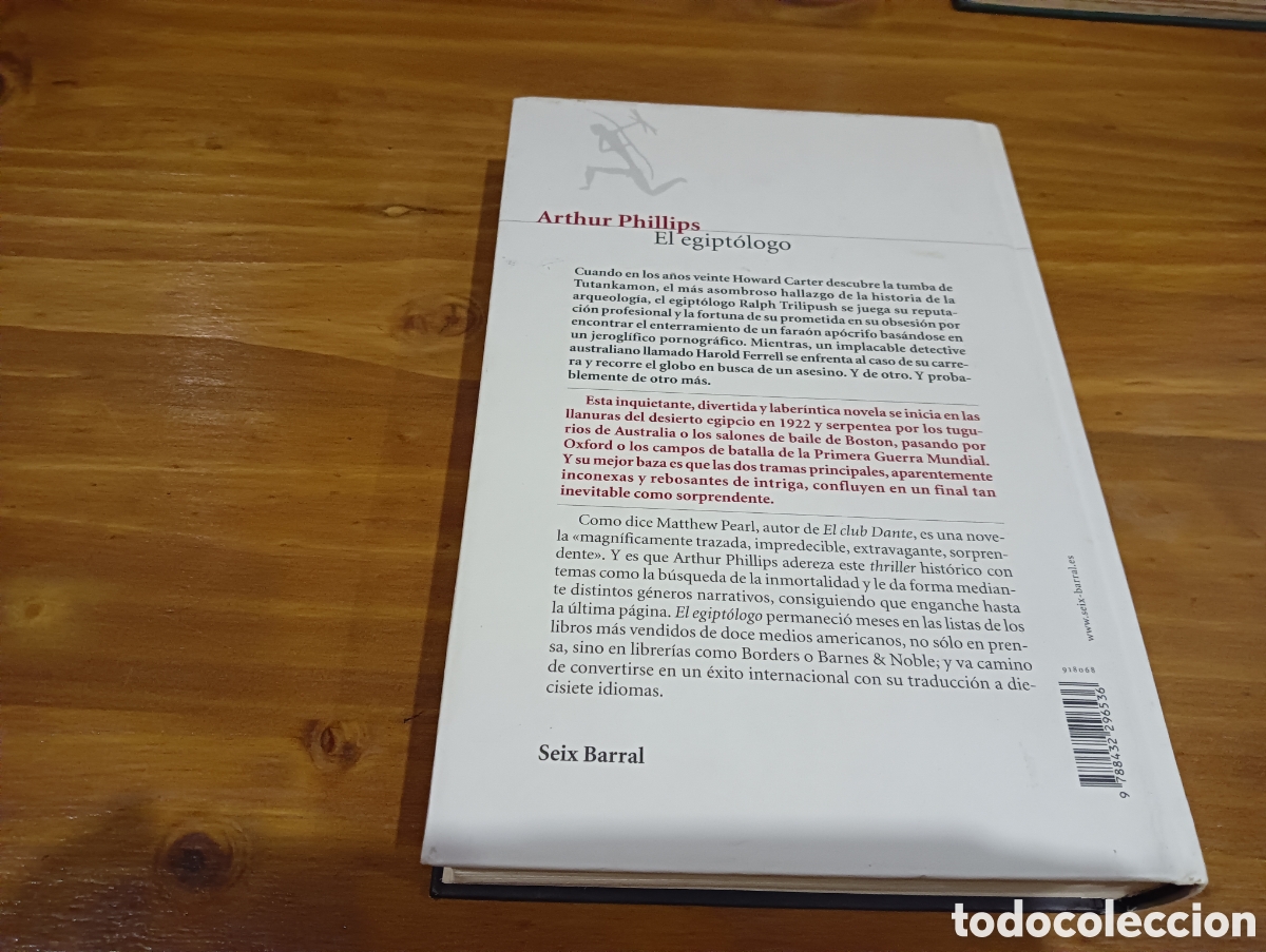 Libros de segunda mano: El Egiptologo. Arthur philips - Foto 9