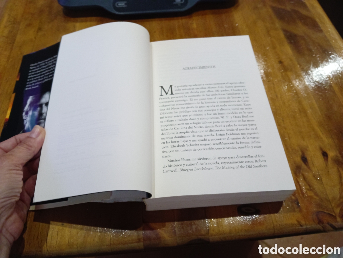 Libros de segunda mano: Cold Mountain. Charles Frazier. - Foto 3