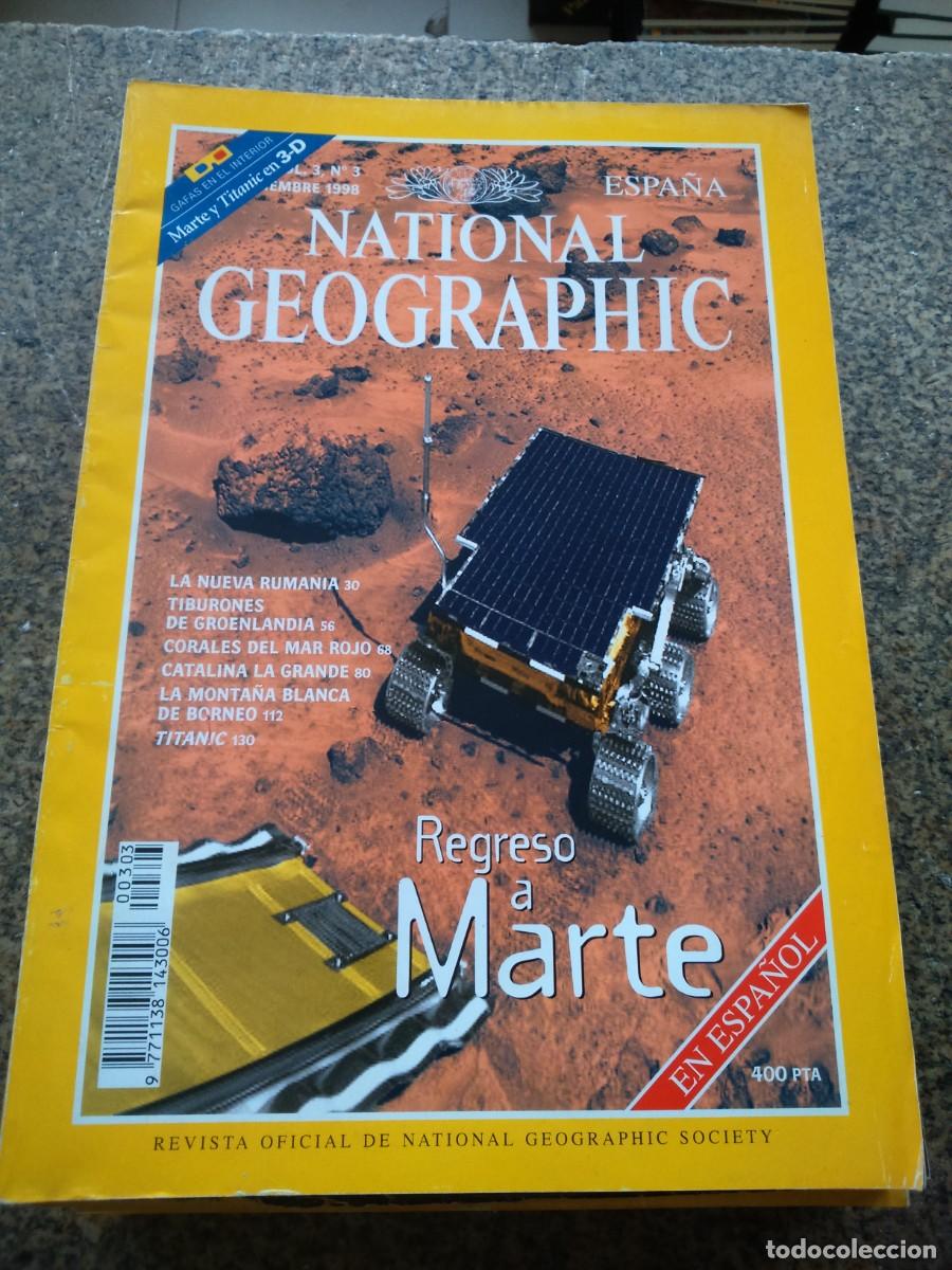 Gebrauchte B&uuml;cher: NATIONAL GEOGRAPHIC -- REGRESO A MARTE -- DICIEMBRE 1998 --