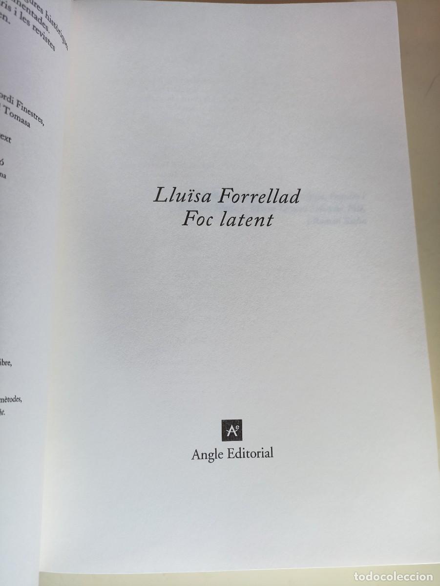 Libros de segunda mano: Foc Latent de Llu&iuml;sa Forrellad - Foto 3