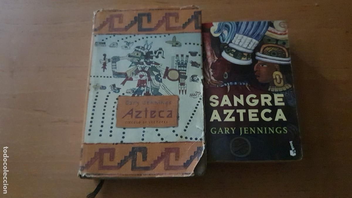 Second hand books: Azteca y Sangre Azteca de Garry Jennins