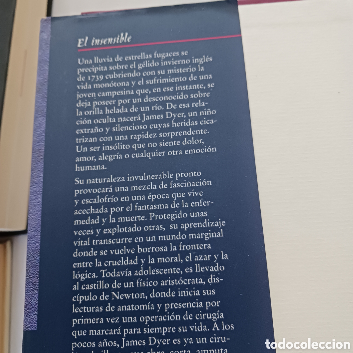 Libros de segunda mano: El insensible de Andrew Miller - Foto 2