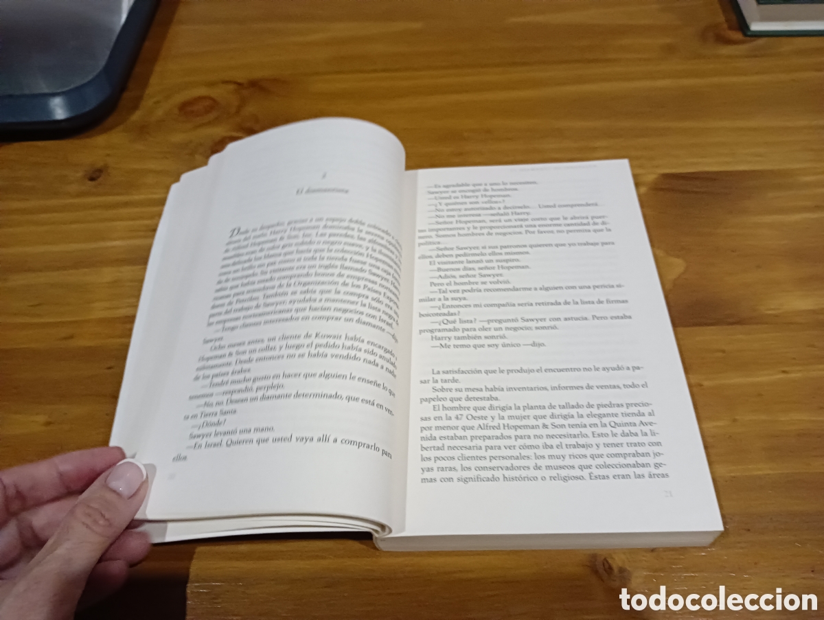 Libros de segunda mano: Noah Gordon. El diamante de Jerusal&eacute;n - Foto 2