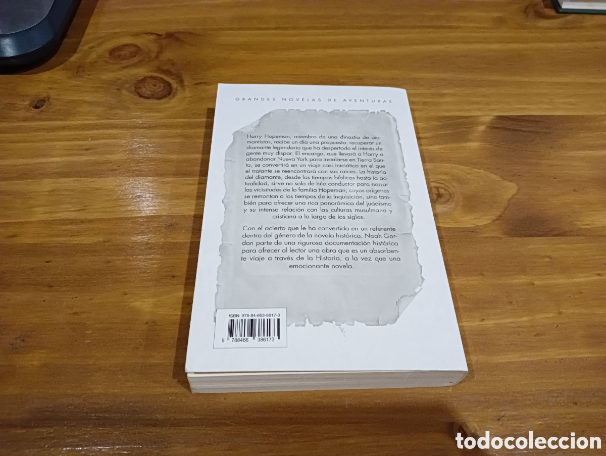 Libros de segunda mano: Noah Gordon. El diamante de Jerusal&eacute;n - Foto 4