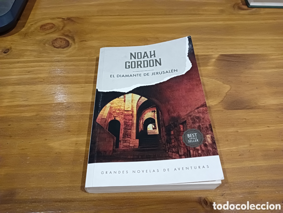 Libros de segunda mano: Noah Gordon. El diamante de Jerusal&eacute;n - Foto 1