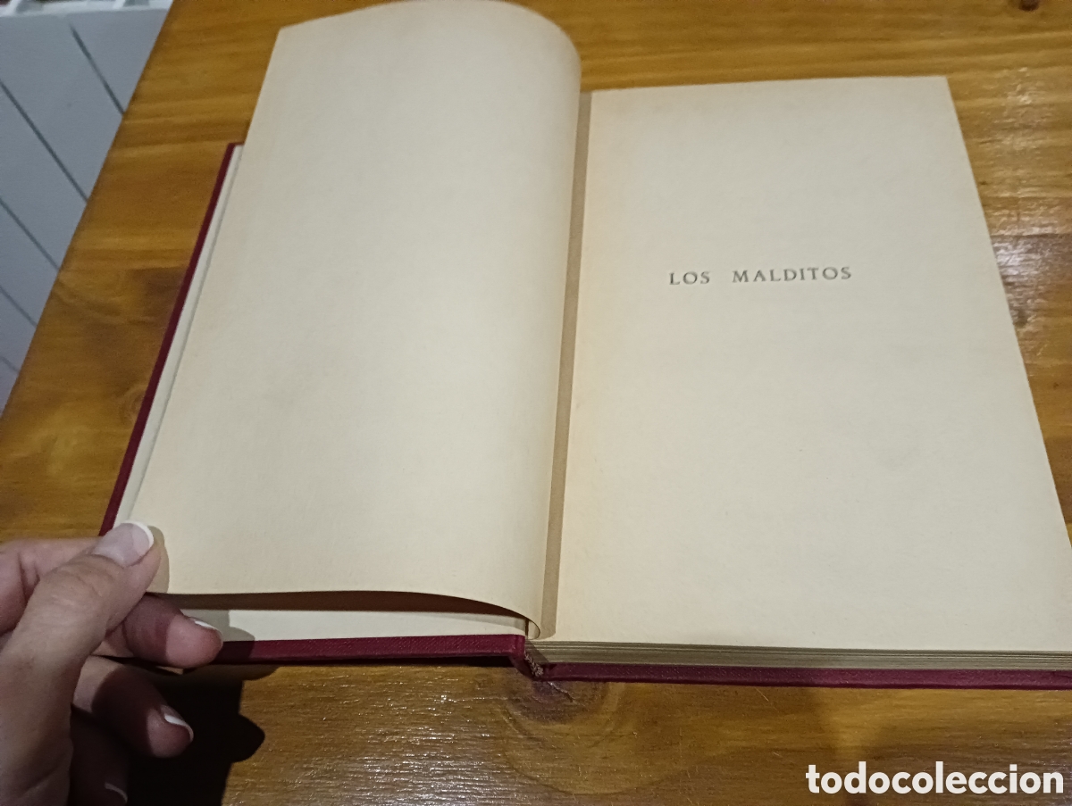 Libros de segunda mano: Los malditos. Saint-Paulien - Foto 2