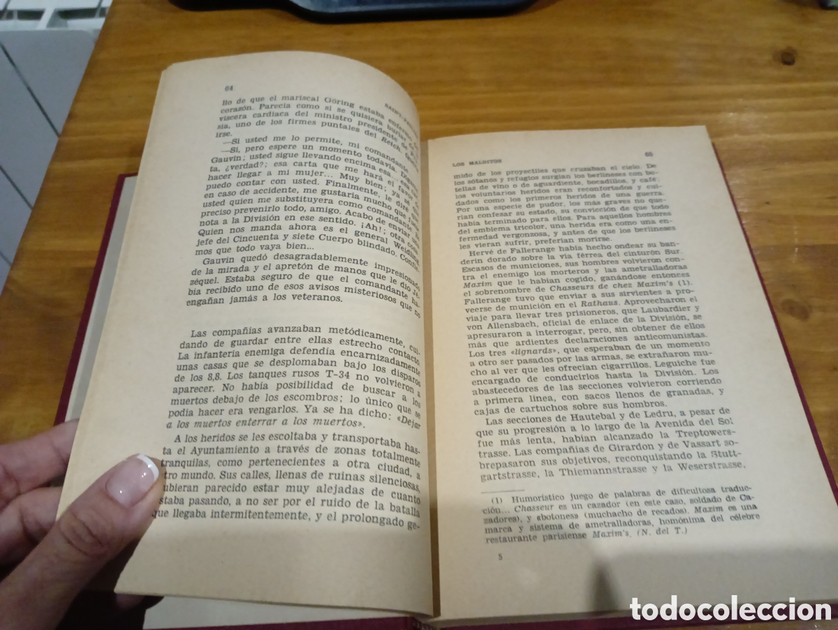 Libros de segunda mano: Los malditos. Saint-Paulien - Foto 5