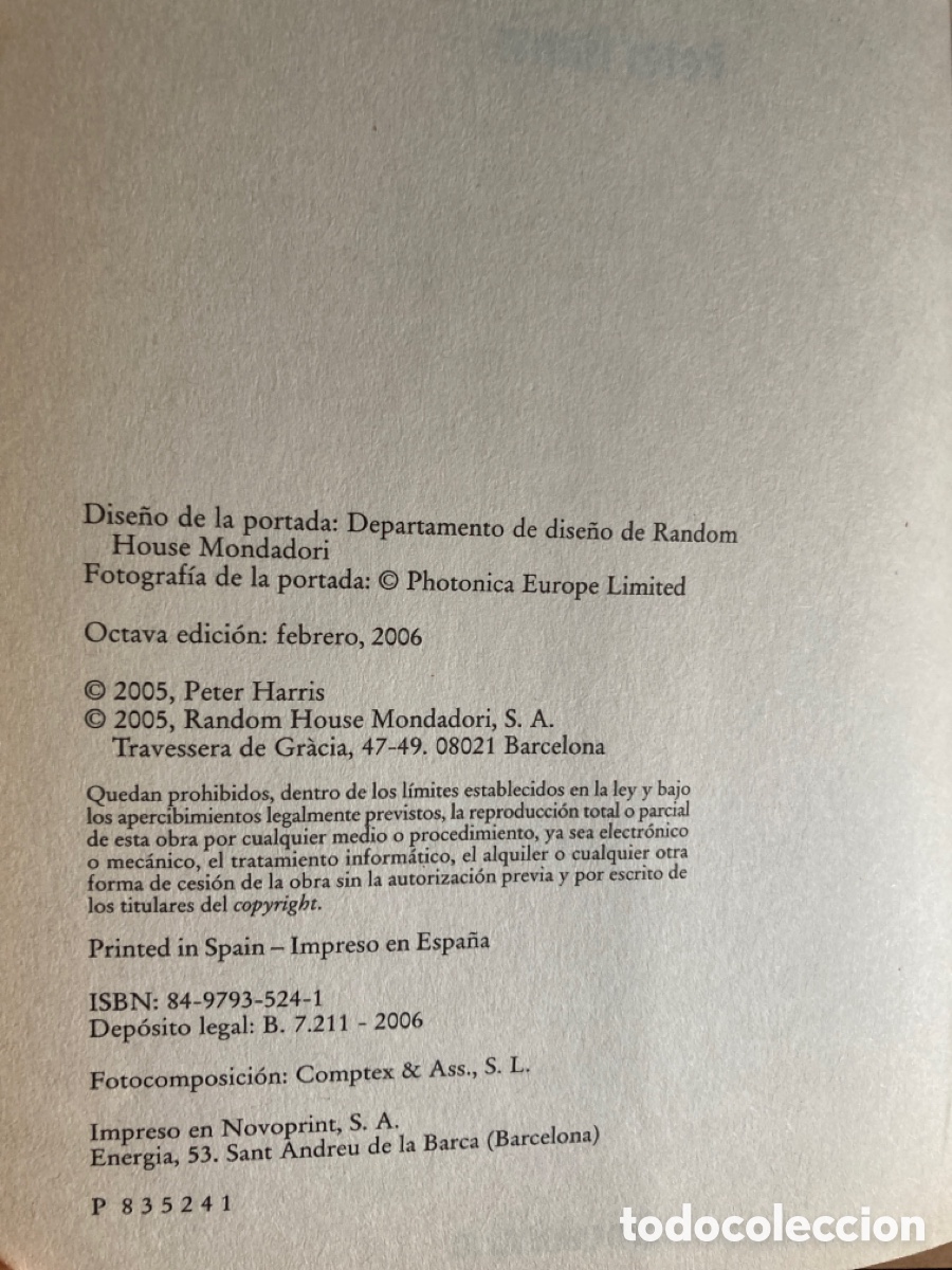 Libros de segunda mano: El enigma Vivaldi de Peter Harris - Foto 3