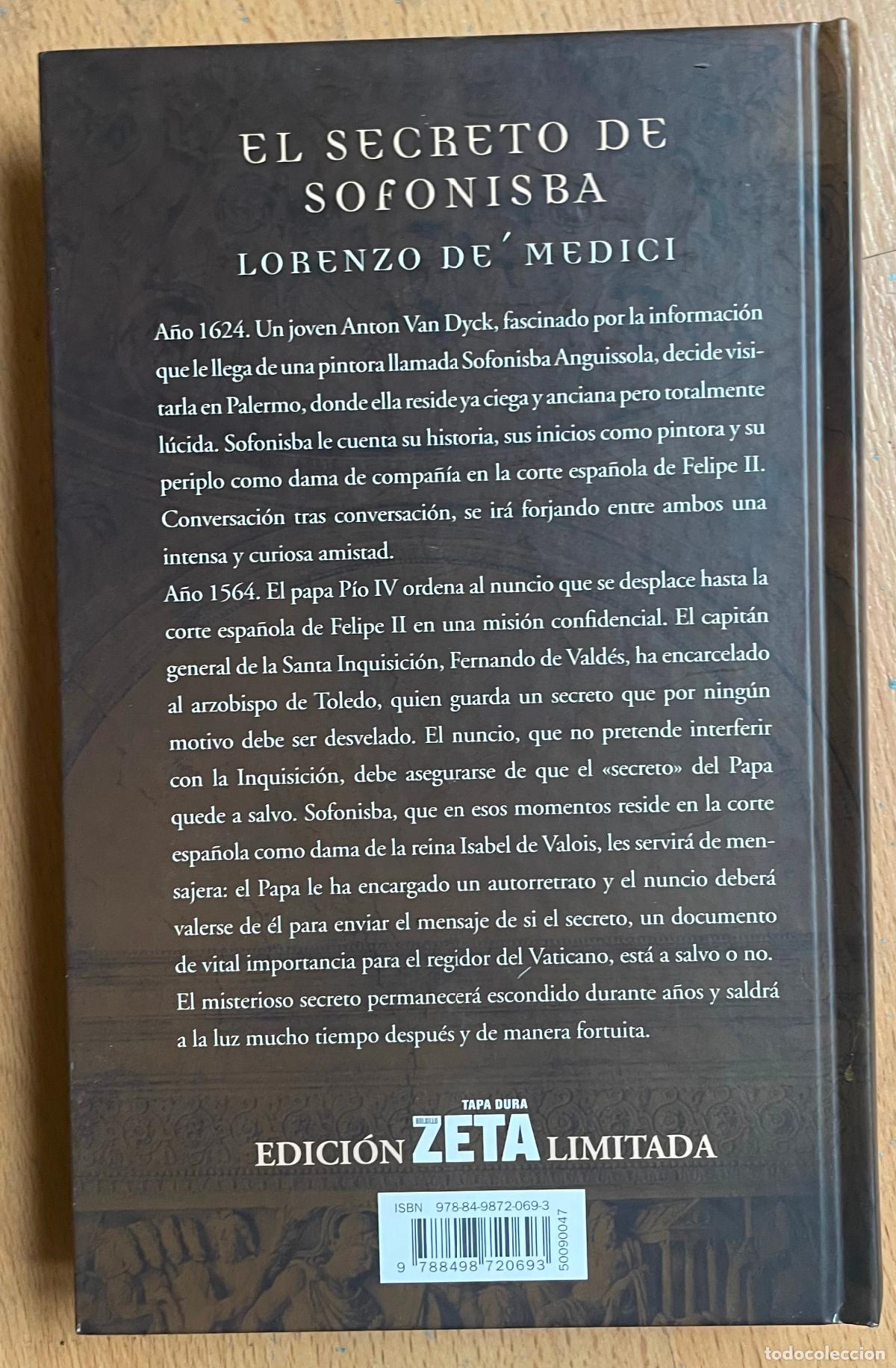 Libros de segunda mano: EL SECRETO DE SOFONISBA, Lorenzo De Medici - Foto 2