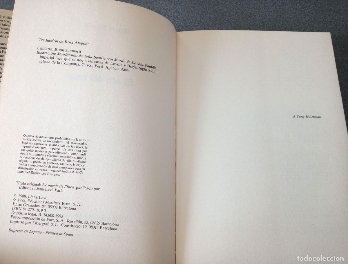 Libros de segunda mano: El Oro Del Inca G&eacute;rard Delteil - Foto 4