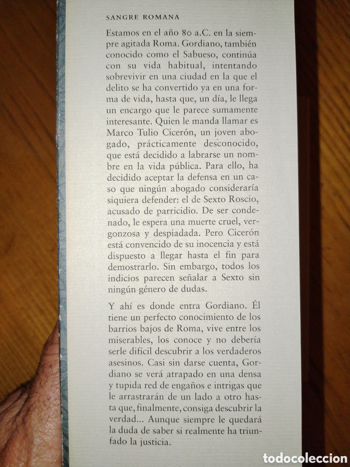 Libros de segunda mano: Sangre romana. Steven Saylor. - Foto 3