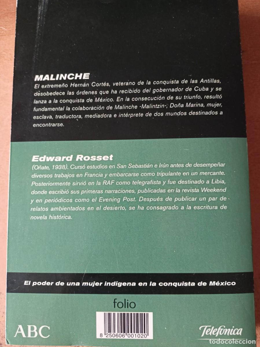 Libros de segunda mano: Malinche - Edward Rosset - Foto 2