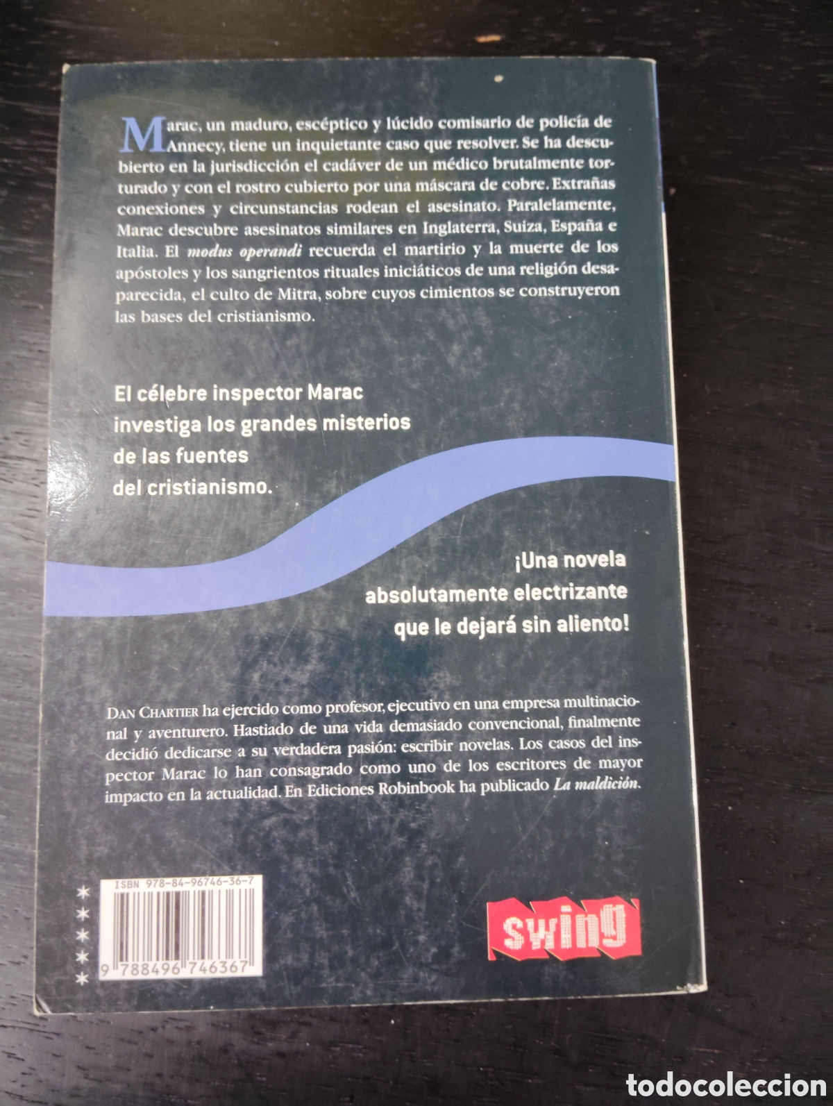 Libros de segunda mano: El apostol de Sat&aacute;n - Dan Chartier - Swing - Foto 2