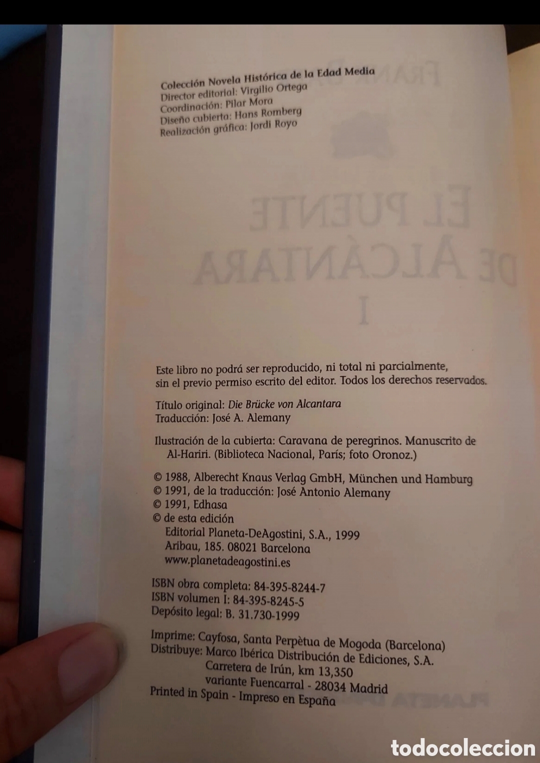 Libros de segunda mano: El puente de Alc&aacute;ntara - Foto 2