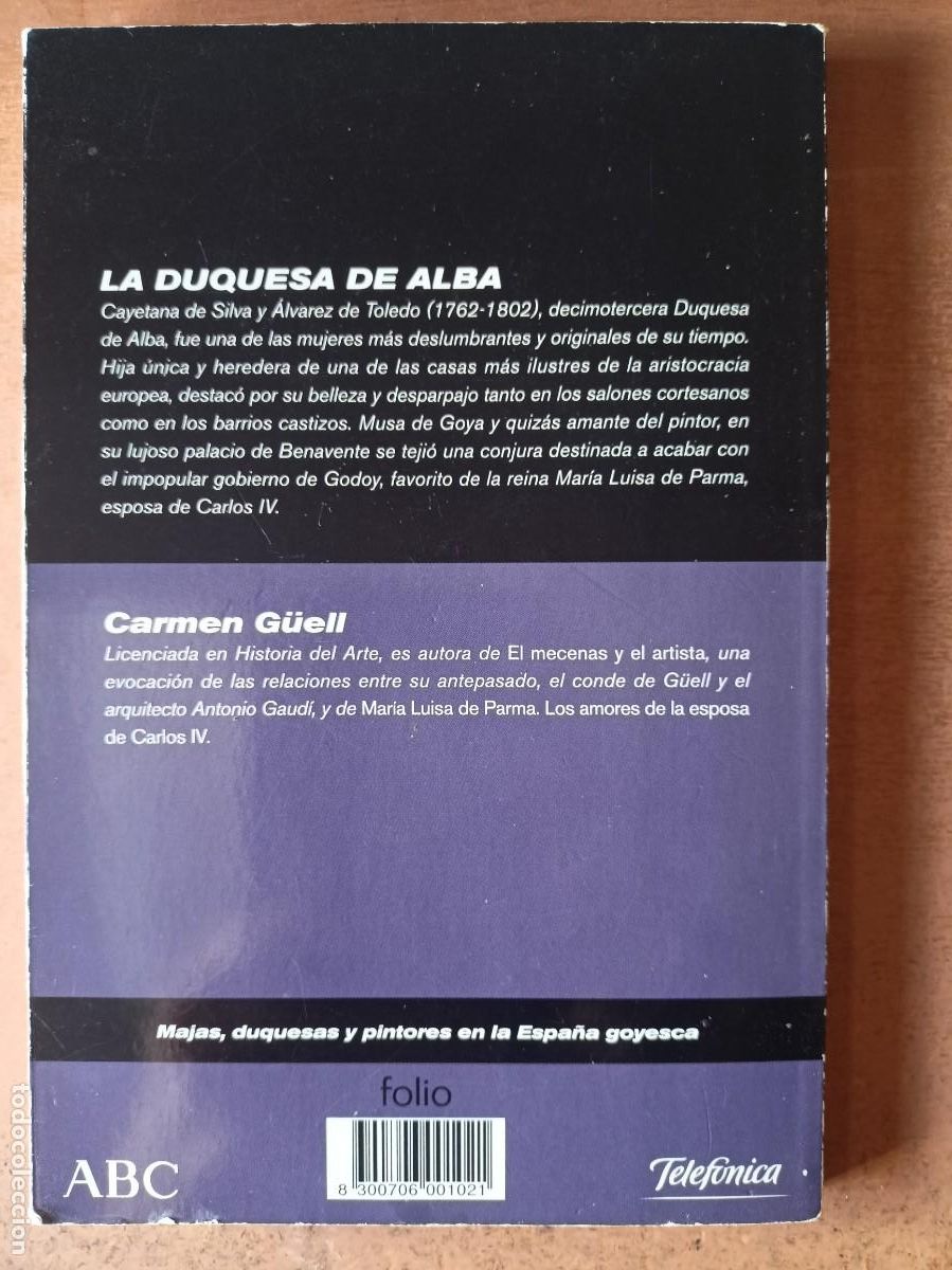 Libros de segunda mano: La Duquesa de Alba - Carmen G&uuml;ell - Foto 2