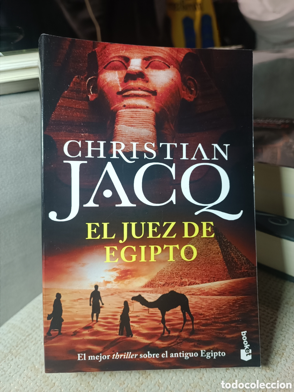 Libros de segunda mano: El juez de Egipto Trilog&iacute;a La pir&aacute;mide asesinada La justicia del visir Ley desierto Jacq Christian