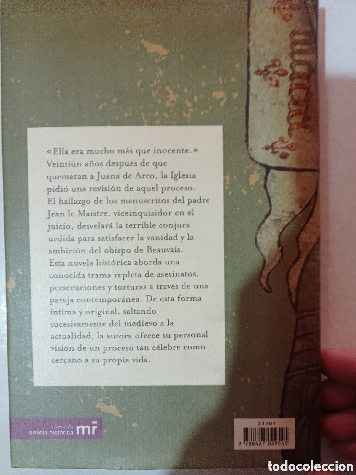 Libros de segunda mano: Juana de Arco. El coraz&oacute;n del verdugo. - Foto 2