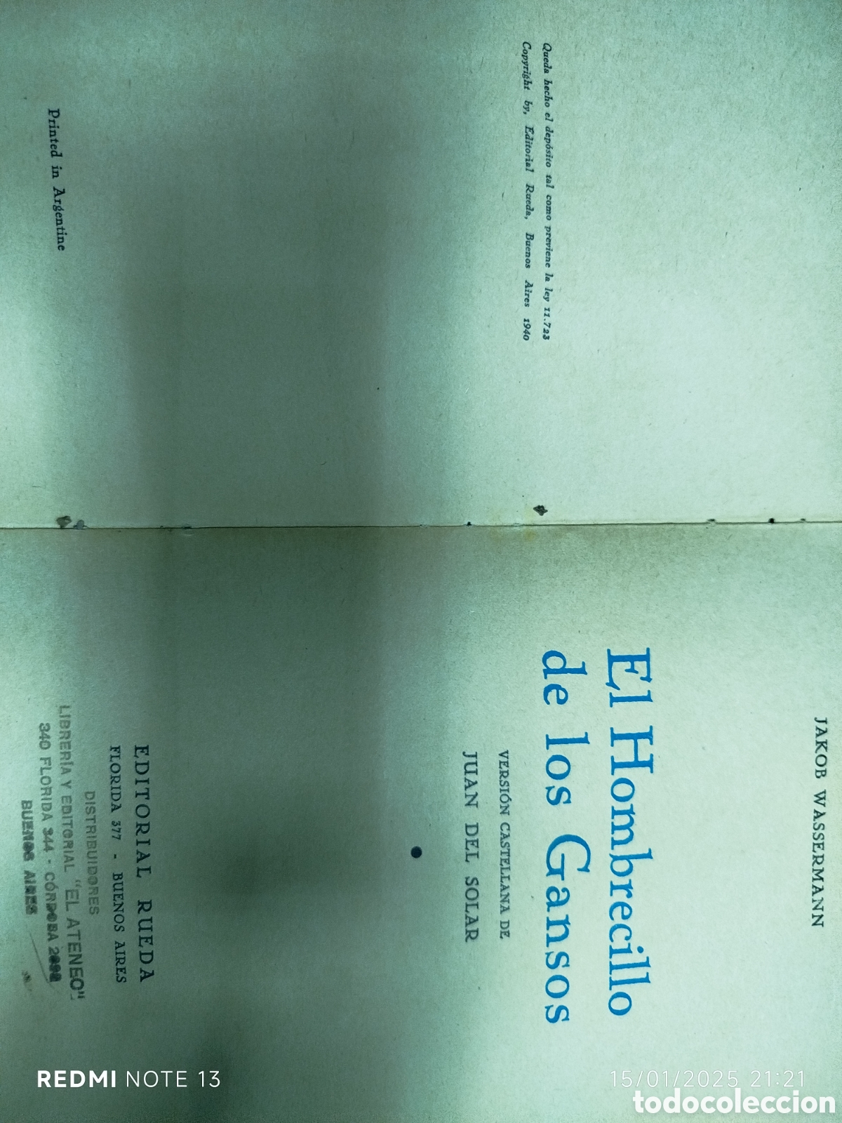 Libros de segunda mano: El hombrecillo de los gansos - Foto 5