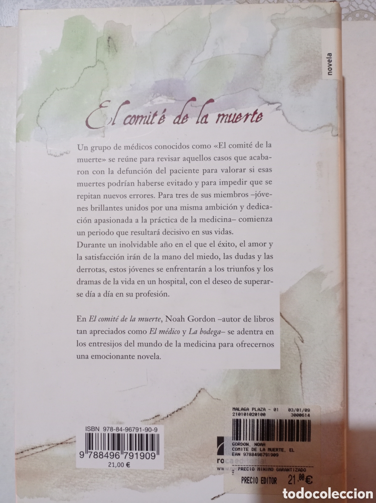 Libros de segunda mano: El comit&eacute; de la muerte. Noah Gordon - Foto 2