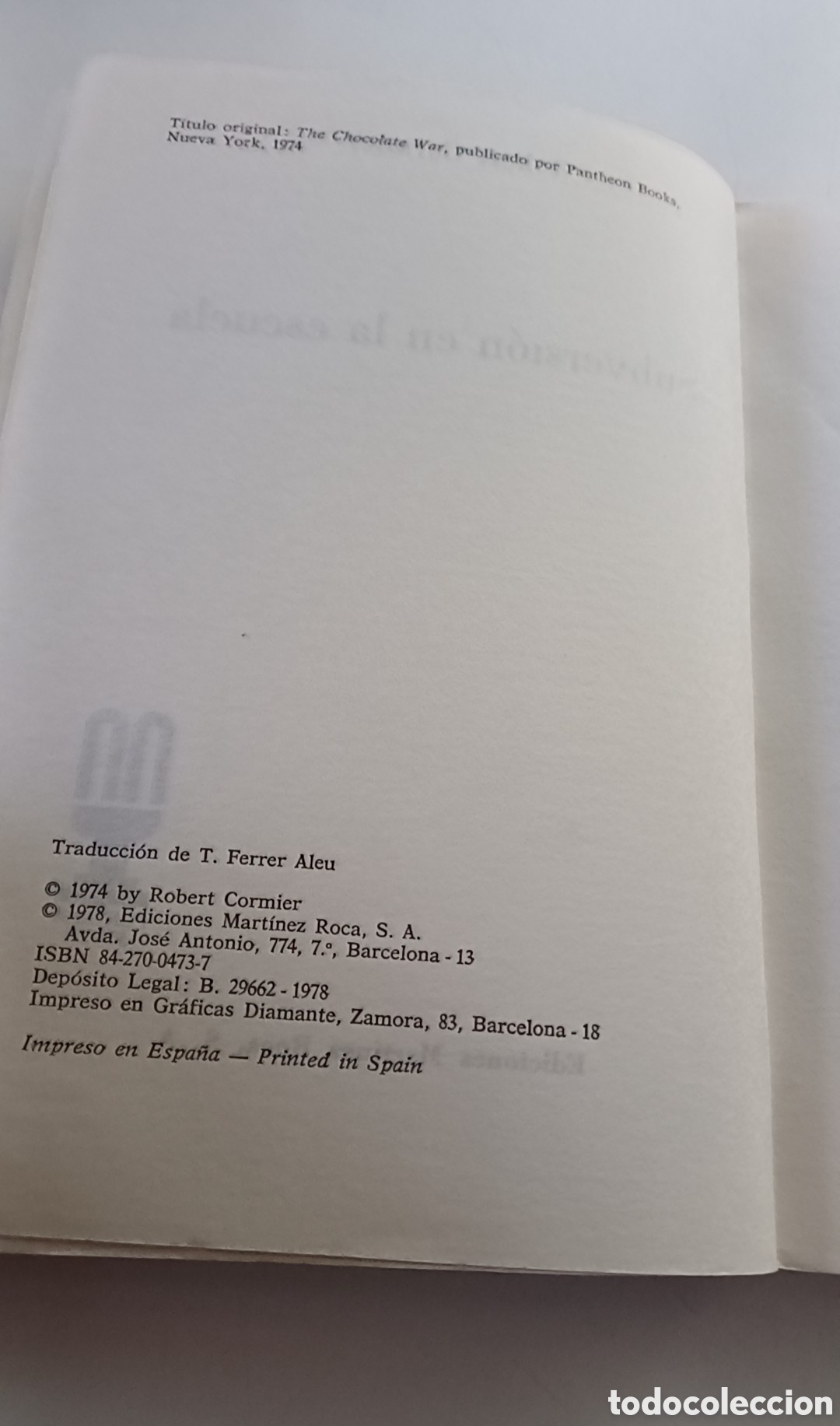 Libros de segunda mano: Subversi&oacute;n en la escuela Robert Cormier - Foto 3