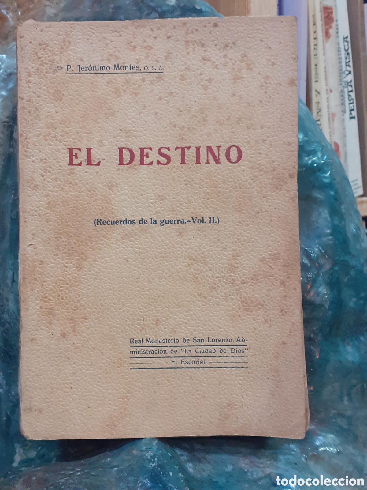 Libros de segunda mano: El destino. P. Jer&oacute;nimo Montes. - Foto 1