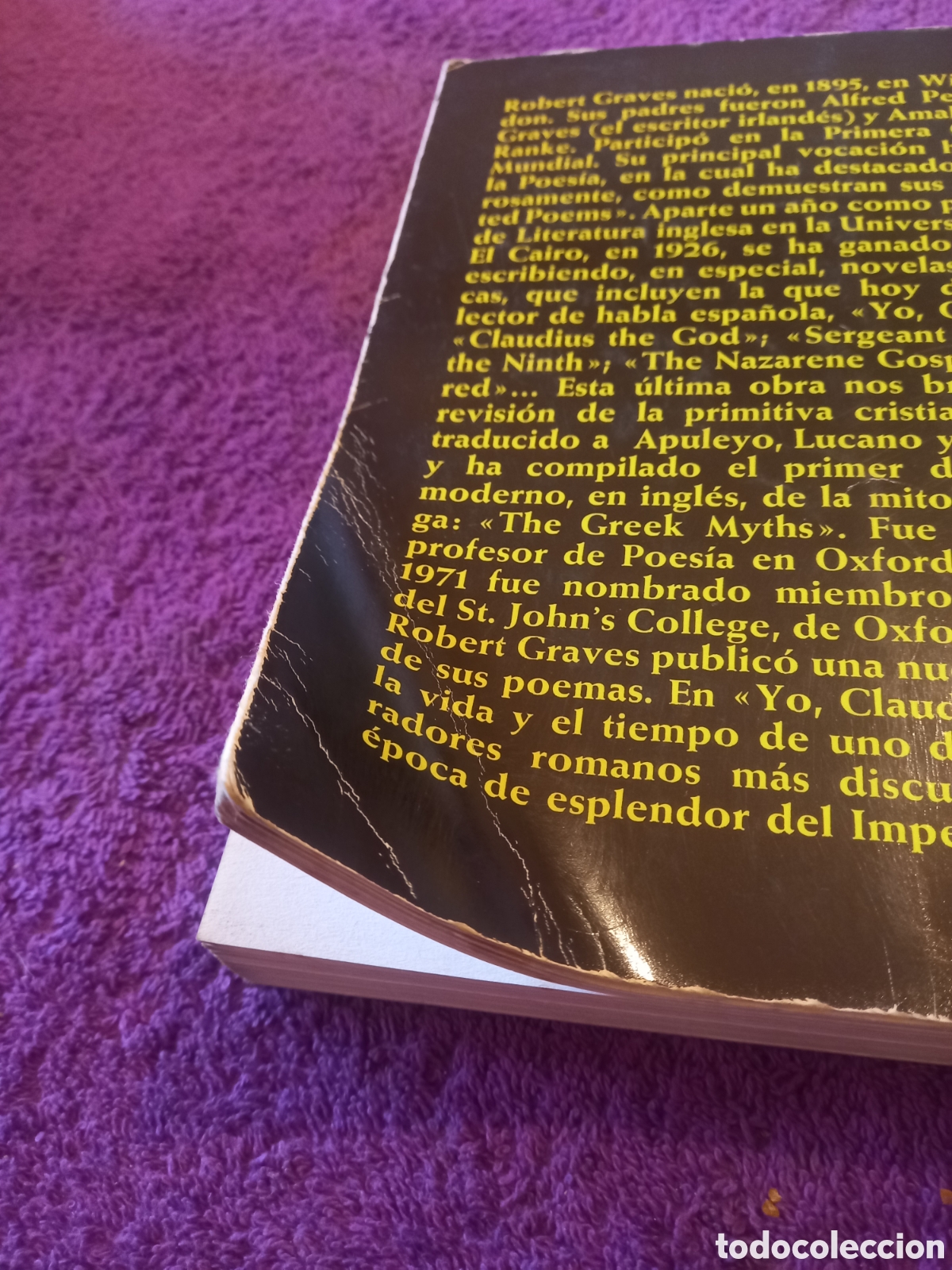 Libros de segunda mano: Yo, Claudio/ Claudio, el Dios. Robert Graves. - Foto 3