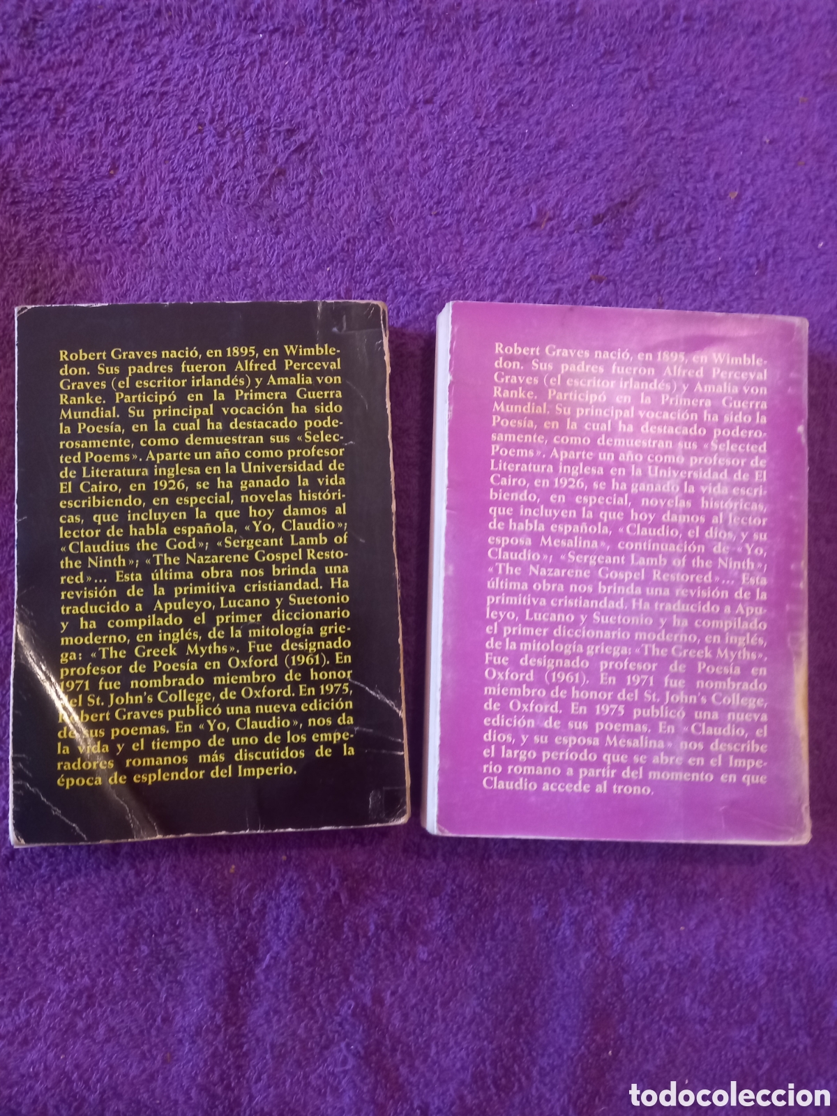 Libros de segunda mano: Yo, Claudio/ Claudio, el Dios. Robert Graves. - Foto 4