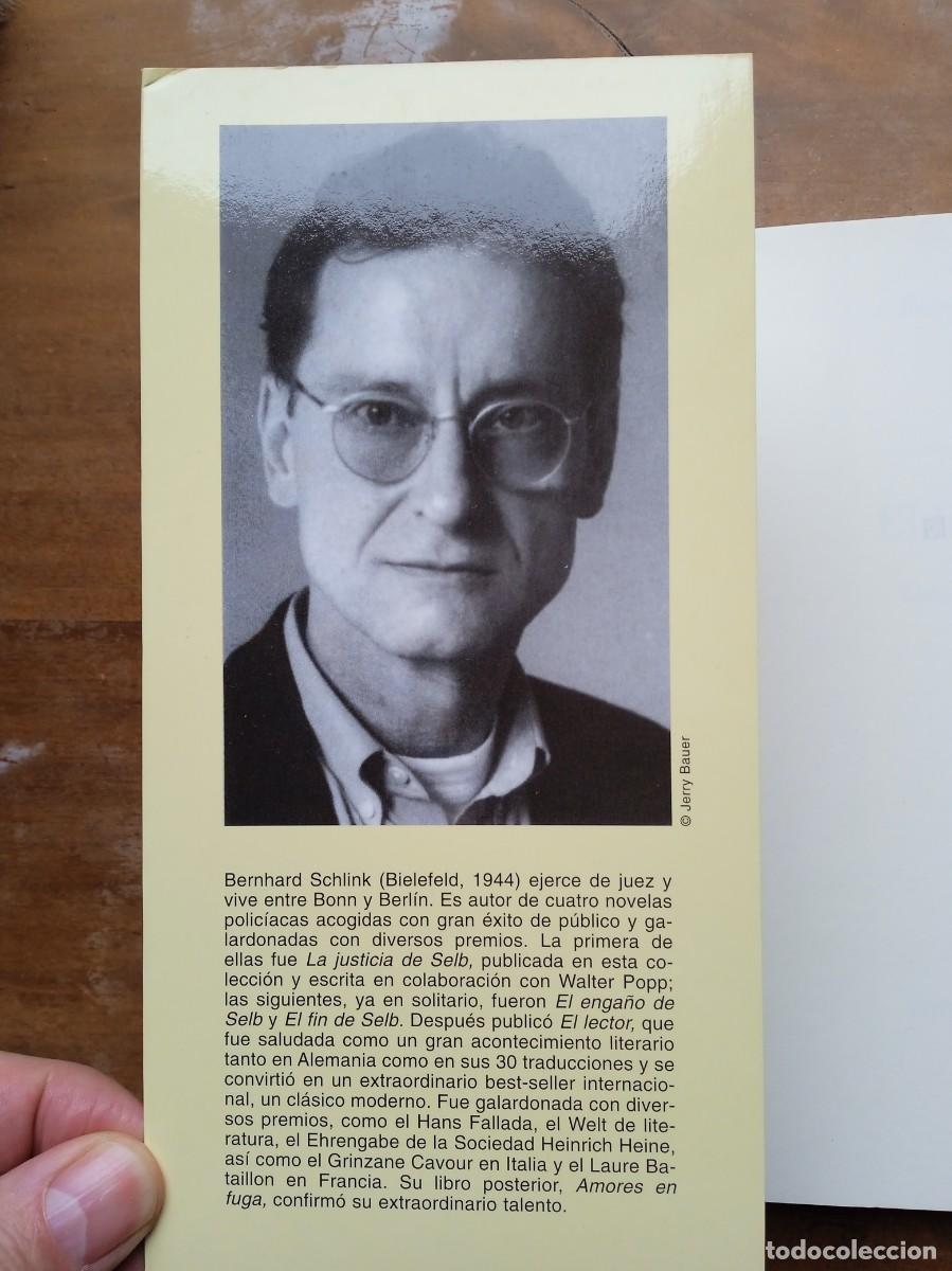 Libros de segunda mano: El fin de Selb. Bernhard Schlink - Foto 2