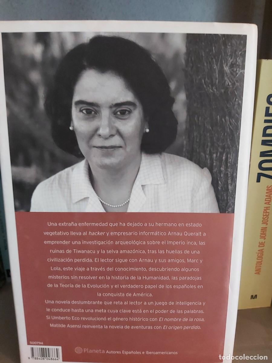 Libros de segunda mano: MATILDE ASENSI: EL ORIGEN PERDIDO - Foto 2