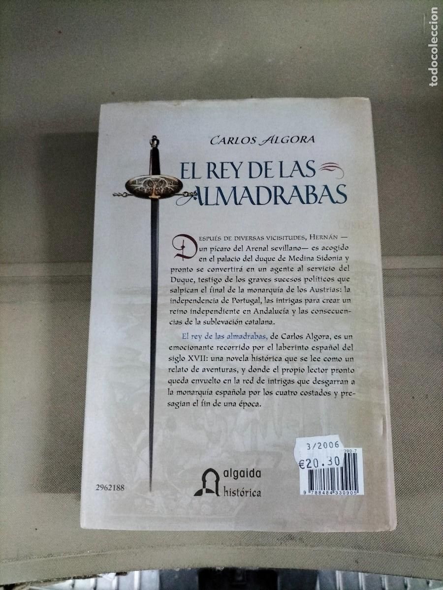 Libros de segunda mano: El rey de las almadrabas - Carlos Algora. Algaida - Foto 2
