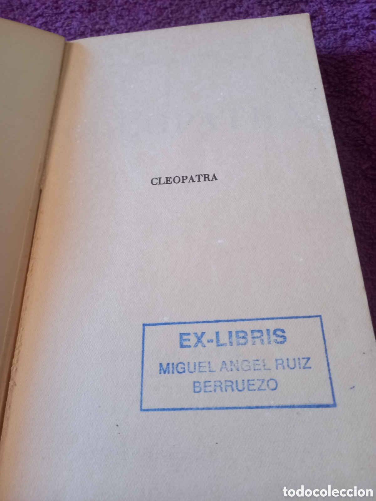 Libros de segunda mano: Cleopatra. Emil Ludwig. - Foto 4
