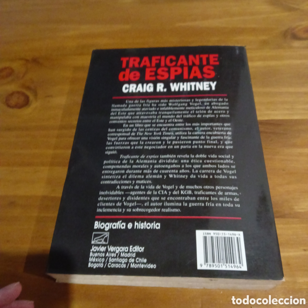 Libros de segunda mano: Traficante de esp&iacute;as - Foto 8