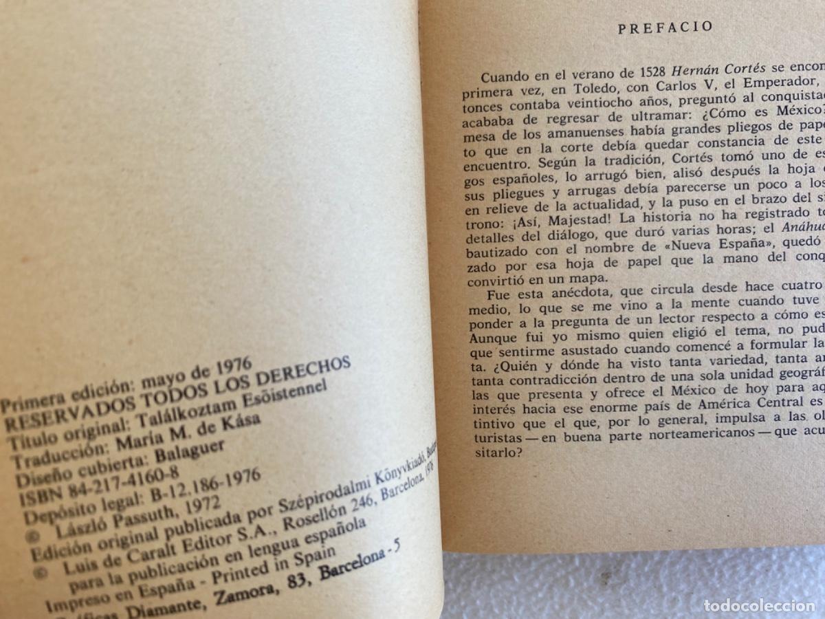Libros de segunda mano: MI ENCUENTRO CON EL DIOS DE LA LLUVIA - Passuth, Laszlo - Foto 3