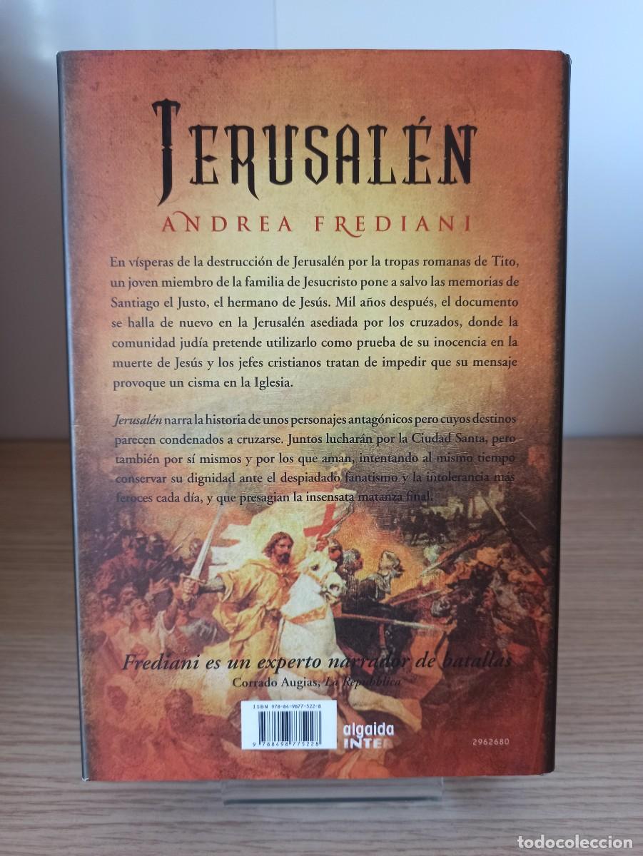 Libros de segunda mano: JERUSALEN de Andrea Frediani (Ed. Algaida) - Foto 2