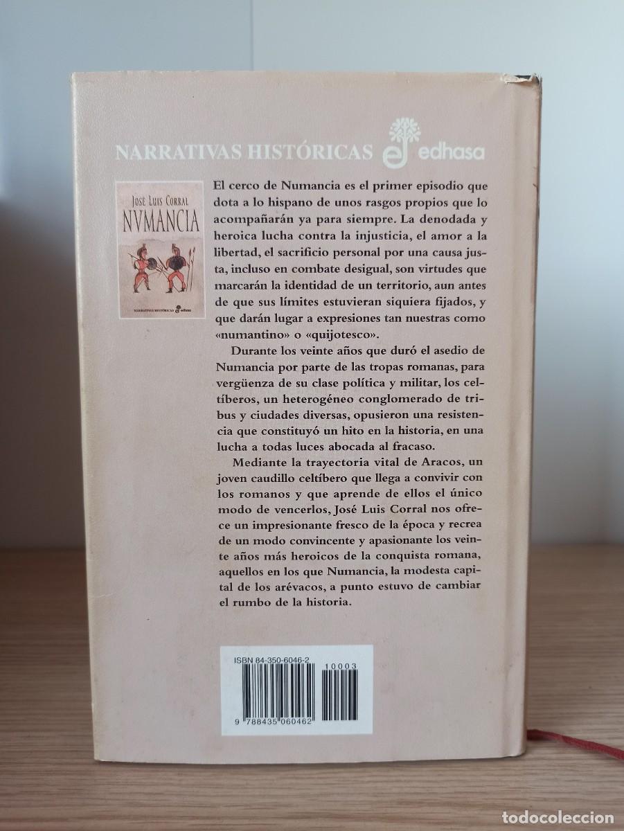 Libros de segunda mano: NUMANCIA de Jose Luis Corral (Ed. Edhasa) - Foto 2