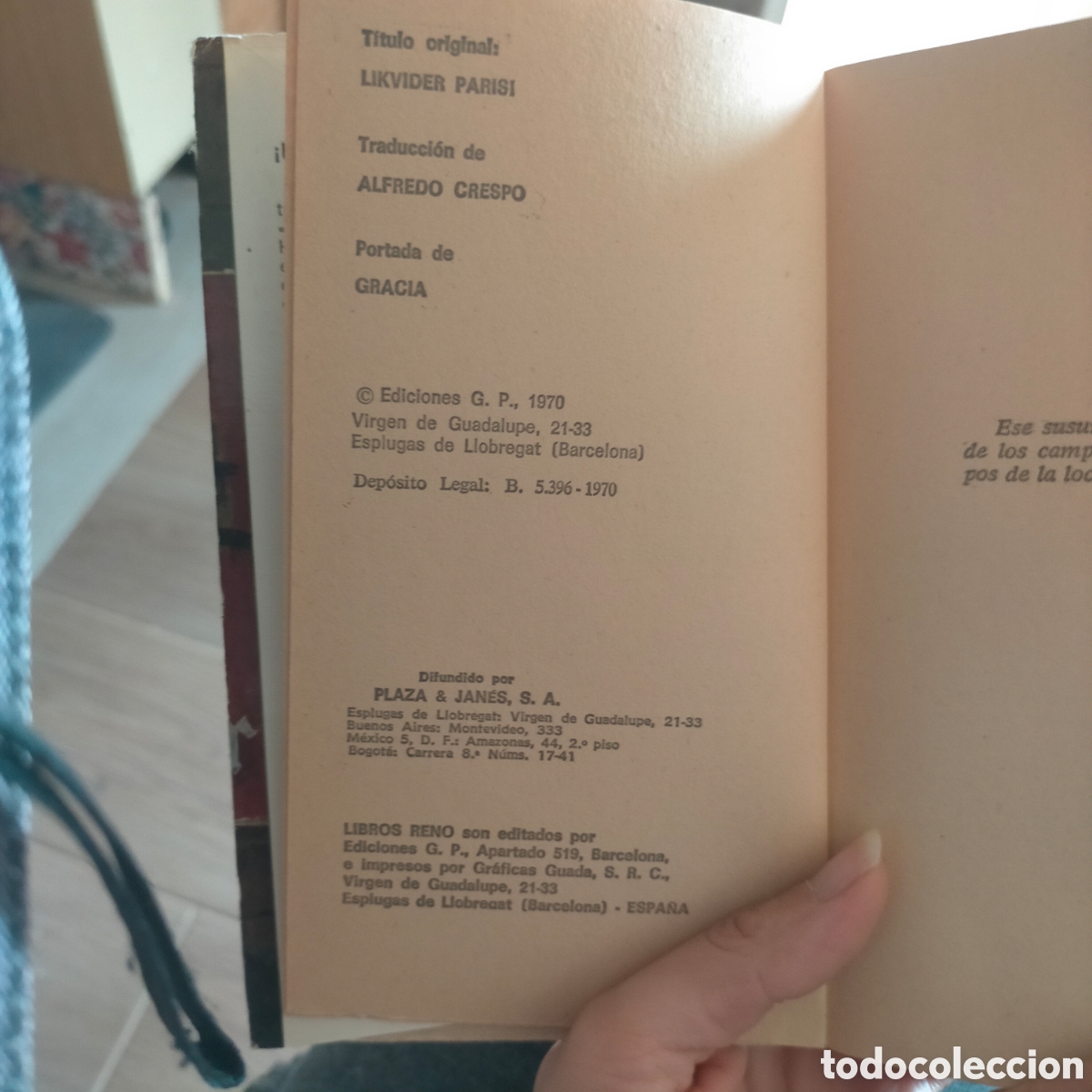 Libros de segunda mano: L&iacute;quidad Paris edici&oacute;n 1970 - Foto 3