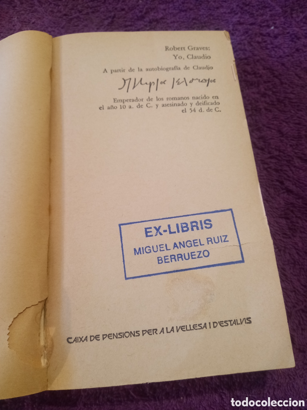 Libros de segunda mano: Yo, Claudio. Robert Graves. - Foto 5