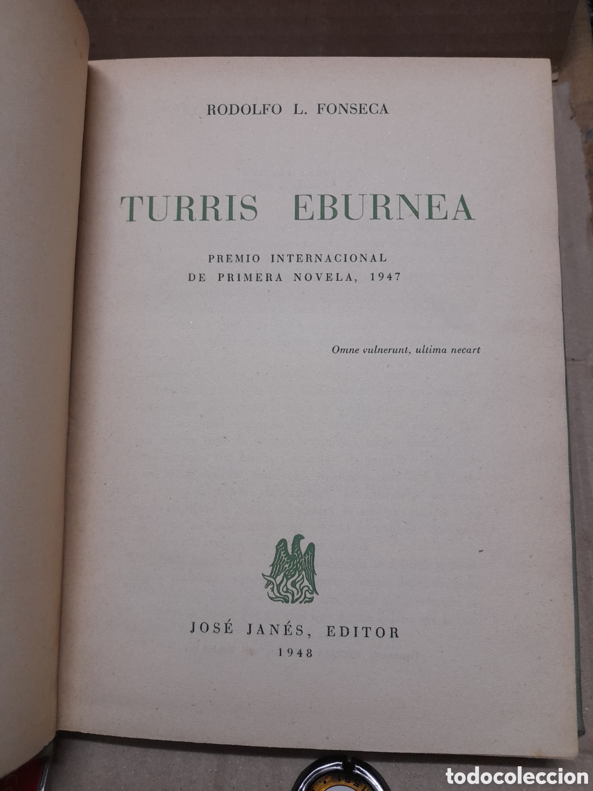 Libros de segunda mano: TURRIS EBURNEA a&ntilde;o 1940 - Foto 2