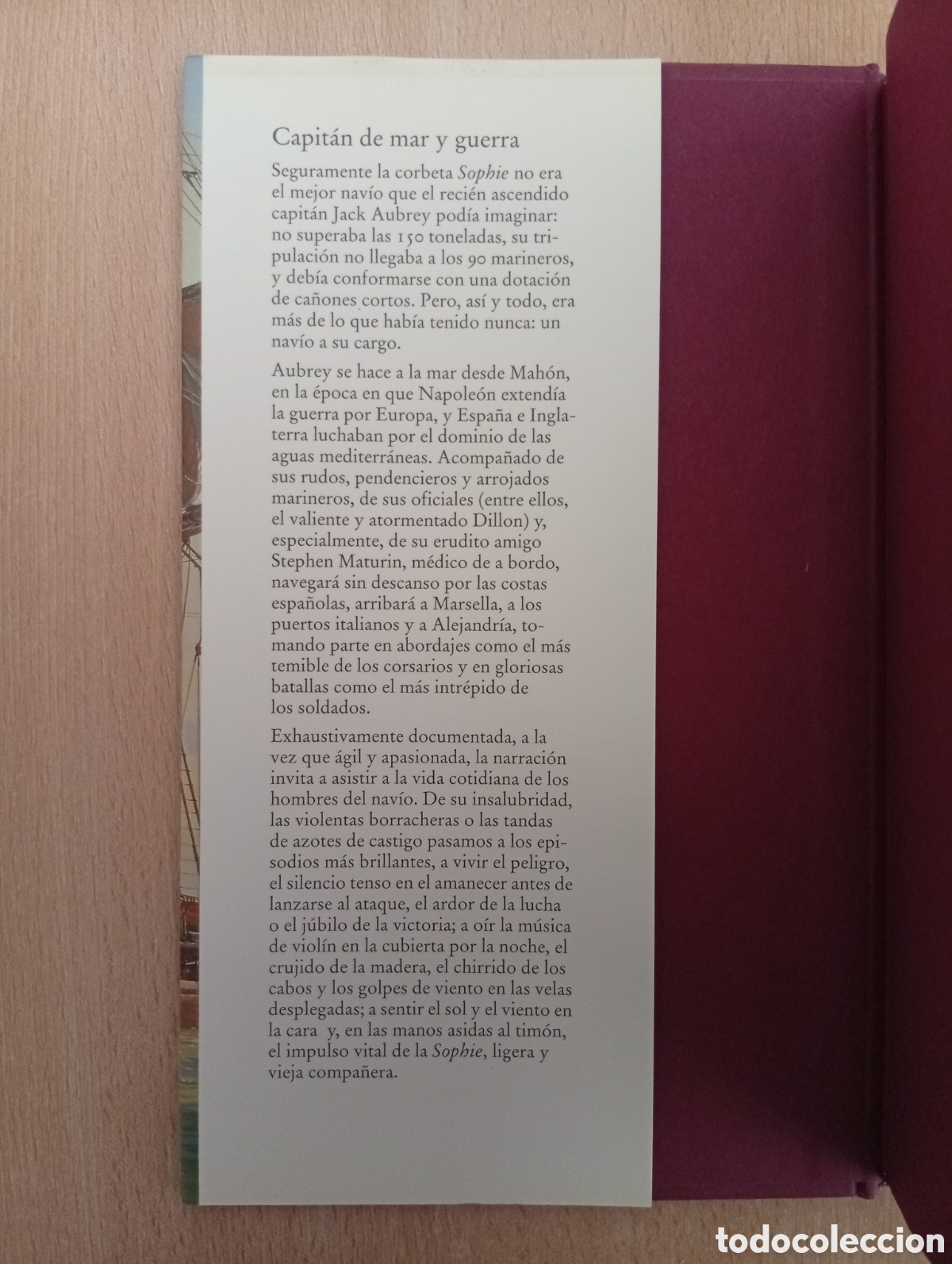 Libros de segunda mano: CAPIT&Aacute;N DE MAR Y GUERRA. Patrick OBrian. C&iacute;rculo de Lectores - Foto 7