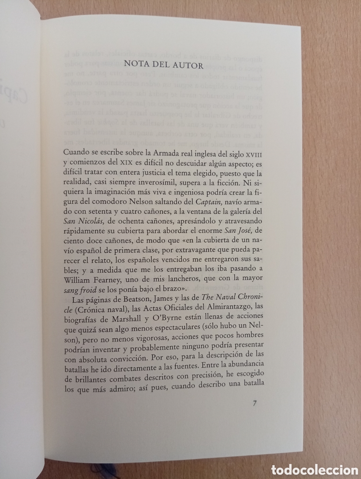 Libros de segunda mano: CAPIT&Aacute;N DE MAR Y GUERRA. Patrick OBrian. C&iacute;rculo de Lectores - Foto 9