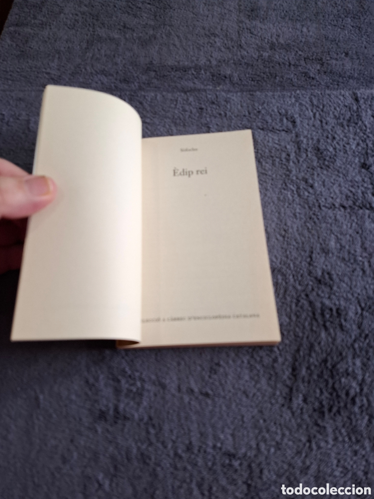 Libros de segunda mano: L15. &Egrave;dip Rei - S&ograve;focles, Sapiens 2005. - Foto 6