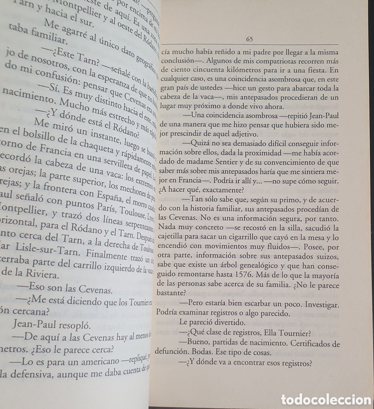 Libros de segunda mano: Tracy chevalier El azul de la virgen - Foto 3