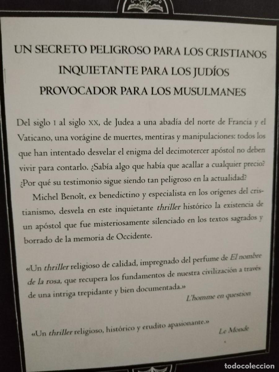 Libros de segunda mano: El apostol n&uacute;mero 13 - Foto 4
