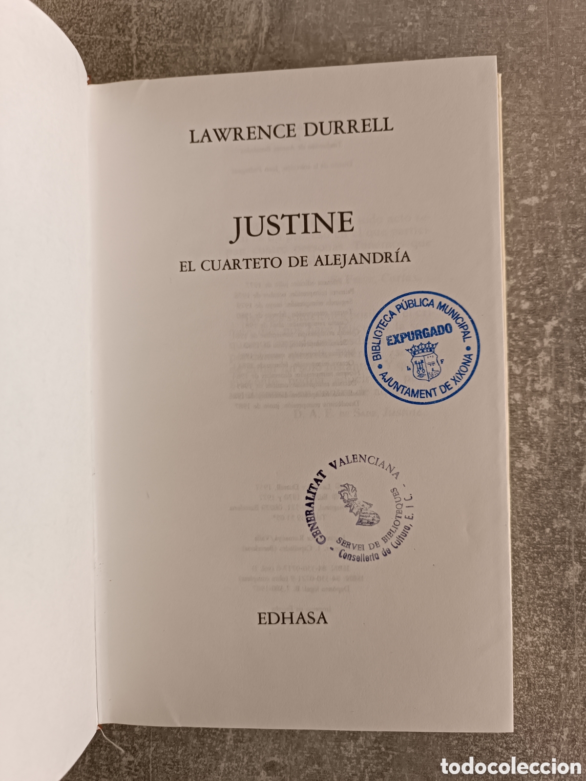 Libros de segunda mano: Justine. Lawrence Durrell - Foto 3