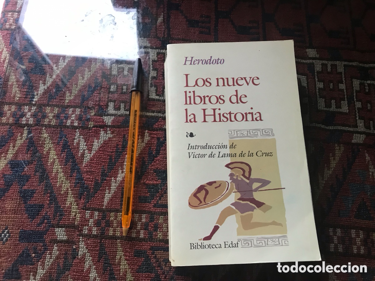 Gebrauchte B&uuml;cher: Los nueve libros de la historia. Her&oacute;doto. Biblioteca Edaf